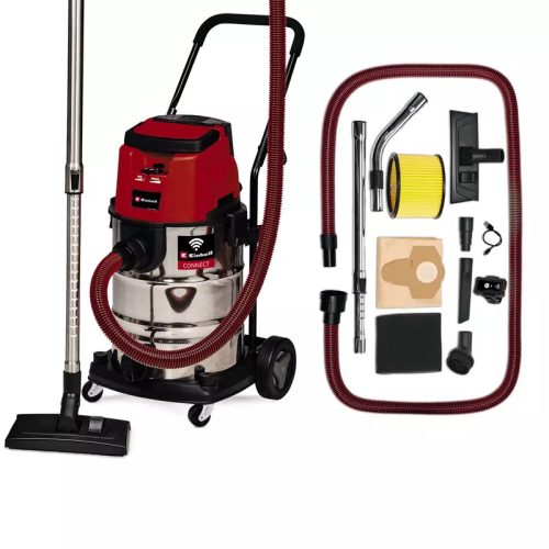 Einhell PROFESSIONAL TP-VC 36/30 S Auto-Solo akkus száraz-nedves porszívó 