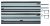 Vezetősin Alu 2x1000mm vágógép tartozék
