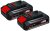 2x 18V 2,5Ah PXC-Twinpack 2 db akkumulátor