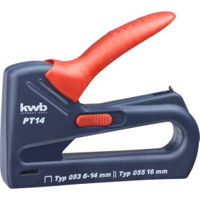   KWB PROFI PT14 N kézitűzőgép kapocs: Type 053  4-16 mm   szeg: Type 055  16 mm-ig