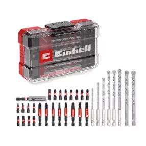   Einhell M-CASE 33 részes ütvefúró készlet kőzetfúrókkal
