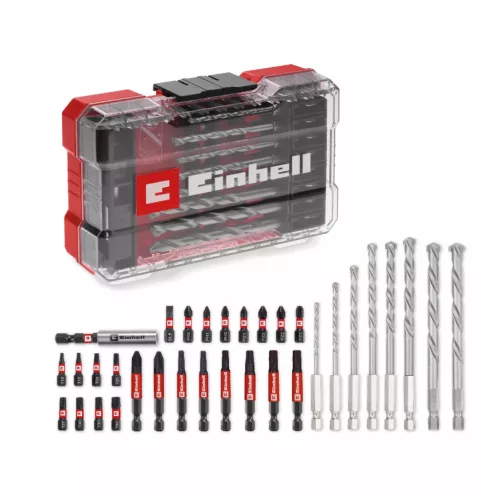 Einhell M-CASE 33 részes ütvefúró készlet kőzetfúrókkal
