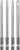 KWB PROFI biztonsági bitek TriWing meghajtó oldallal 4 db 1, 2, 3, 4, TQ 60 acél, 100 mm 1/4 "E 6.3 szár