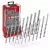 Einhell 19 részes HSS-G fémfúrókészlet, Ø 1–10 mm19 részes HSS-G fémfúrókészlet, Ø 1–10 mm