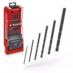 Einhell 6 részes HSS-R fémfúrókészlet, Ø 2–8 mm