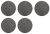 Einhell 180mm csiszolórács, 5 részes (3*P80, 2*P120) KWB by Einhell tartozék