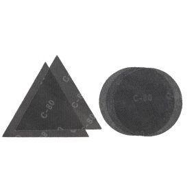   Einhell 225mm csiszolórács, 5 részes (2*P80,1*120P és 2 DB P80 háromszög) KWB by Einhell tartozék