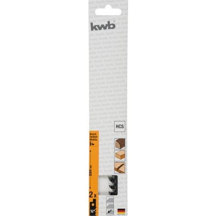 KWN PREMIUM orrfűrészlap 2 db fogtávolság: 8,5 mm  240/220 mm extra durva egyenes vágás