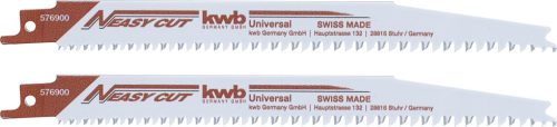 KWB PROFI orrfűrészlap 2 db fogtávolság: 2,4-4,0 mm  205/180 mm finom-durva egyenes vágás 