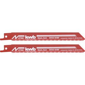  KWB PROFI orrfűrészlap 2 db  fog távolság: 1,5 mm  153/130 mm  finom vágás
