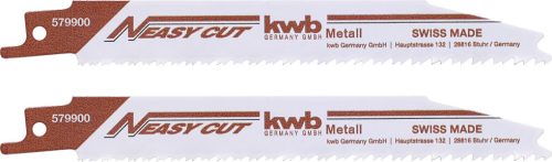 KWB PROFI orrfűrészlap 2 db fogtávolság: 1,75-3,0 mm  153/130 mm  finom~durva egyenes vágás 
