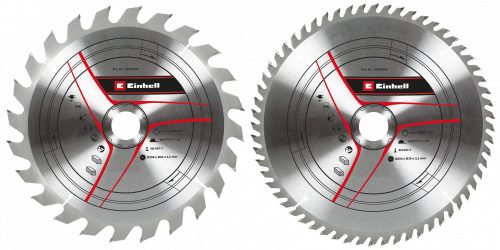 Einhell Fűrészlap 250x30mm, 2 részes, 24 és 60 fogaskörfűrész tartozék