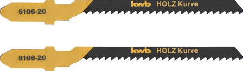 KWB PROFI szúrófűrészlap 2 db 100/77 mm   ív vágás
