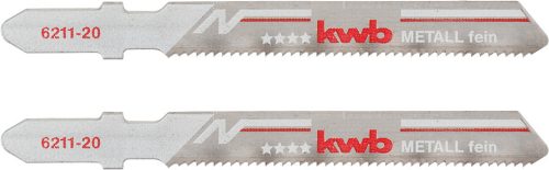 KWB PROFI szúrófűrészlap 2 db fogtávolság: 1,2 mm  77/50 mm finom egyenes vágás