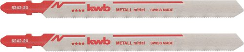 KWB PROFI szúrófűrészlap 2 db fogtávolság: 1,2 mm   132/105 mm medium, tiszta egyenes vágás