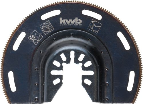 KWB PROFI AKKU TOP ENERGY SAVING 25% multi-szerszám félkör vágópenge  87 x 15 mm
