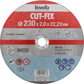   KWB PROFI CUT-FIX®INOX extra vékony vágókorong 230 x 22,23 x 2,0 mm 