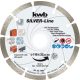 KWB PROFI SILVER-LINE CUT-FIX® gyémánt vágótárcsa 125 x 22,23 x 7,0 x 2,5 mm